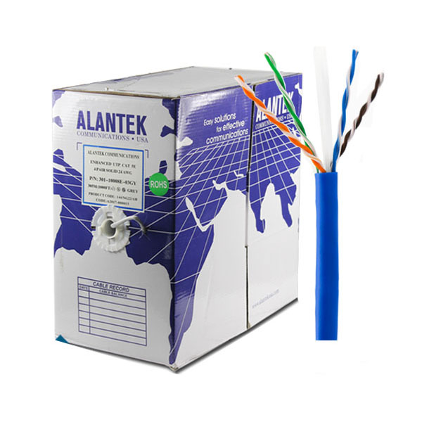 Cáp mạng Alantek cat5e UTP lõi mềm (cho thang máy) 301-100P8E-DSBU